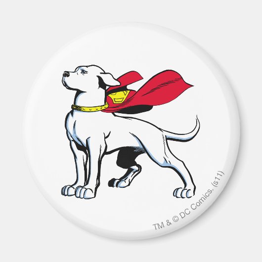Superdog Krypto Magneet (Voorkant)