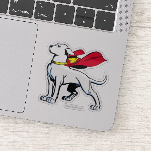 Superdog Krypto Sticker (Detail)