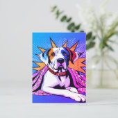 Superdog super hond redding Party Uitnodigingen PC (Staand voorkant)