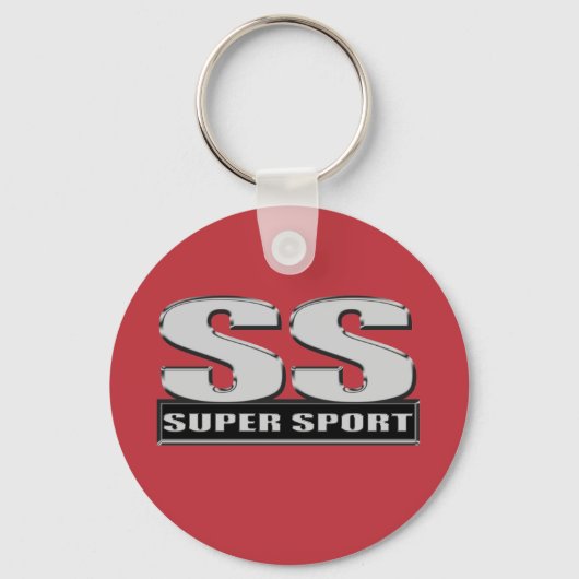 superdupersport rood sleutelhanger (Voorkant)