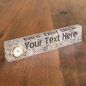 Superdupler OSB-multiplex afdrukken Naambordje (Zijkant)