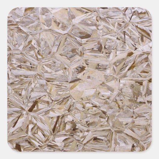 Superduplexkabel OSB-constructieplywood-printer Vierkante Sticker (Voorkant)