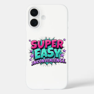Supereenvoudig en ongemak iPhone 16 hoesje