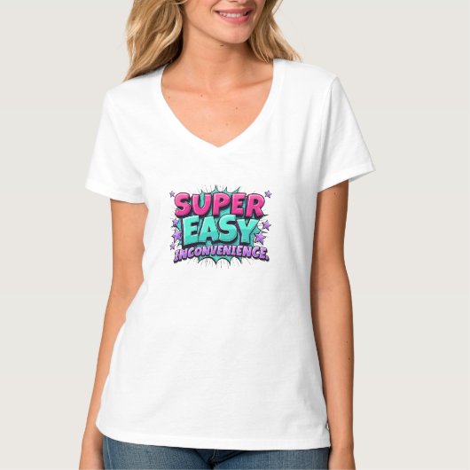 Supereenvoudig en ongemak t-shirt (Voorkant)