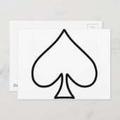 Supereenvoudige vormgeving briefkaart (Voorkant / Achterkant)