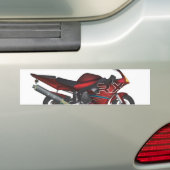 Superfiets Bumpersticker (Op auto)
