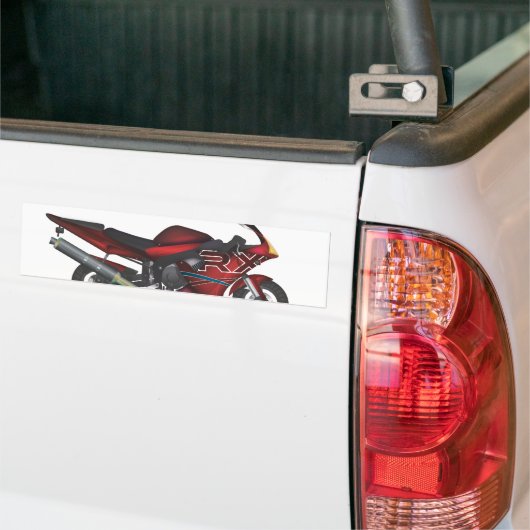 Superfiets Bumpersticker (Op Truck)