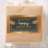  superfijn kalligrafie honingbijenkast jar etiket (Insitu)