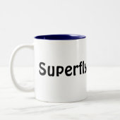 Superfly-Mok Tweekleurige Koffiemok (Links)