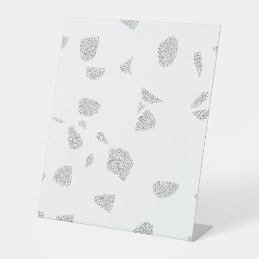 Superfood, kwikvoetsignalering reclamebord met voetstuk (Voorkant)