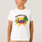 Superfoods Funny Vegetable Pun T-shirt (Voorkant)