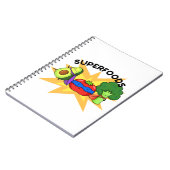 Superfoods Grappige Groente Grap  Notitieboek (Linkerzijde)
