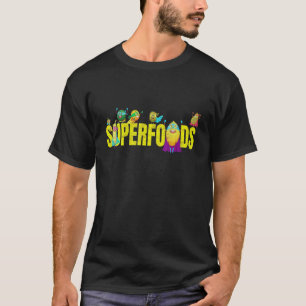 Superfoods I Gezond Voedsel Vegan Groente Superhel T-shirt
