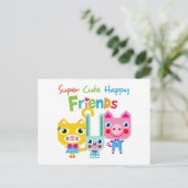 superfriends.png briefkaart (Staand voorkant)