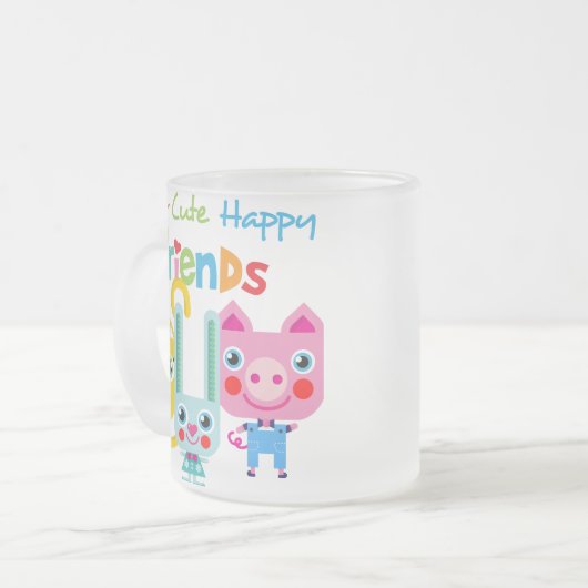 superfriends.png matglas koffiemok (Voorkant links)