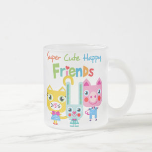 superfriends.png matglas koffiemok