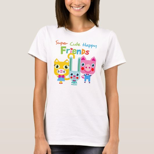 superfriends.png t-shirt (Voorkant)