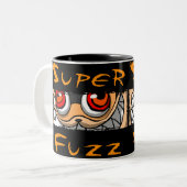 SuperFuzz-Mok Tweekleurige Koffiemok (Voorkant links)