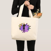 SuperGay! Grote Tote Bag (Voorkant (product))