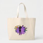SuperGay! Grote Tote Bag (Voorkant)
