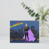 SuperGay San Francisco Briefkaart (Staand voorkant)