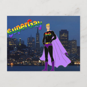 SuperGay San Francisco Briefkaart