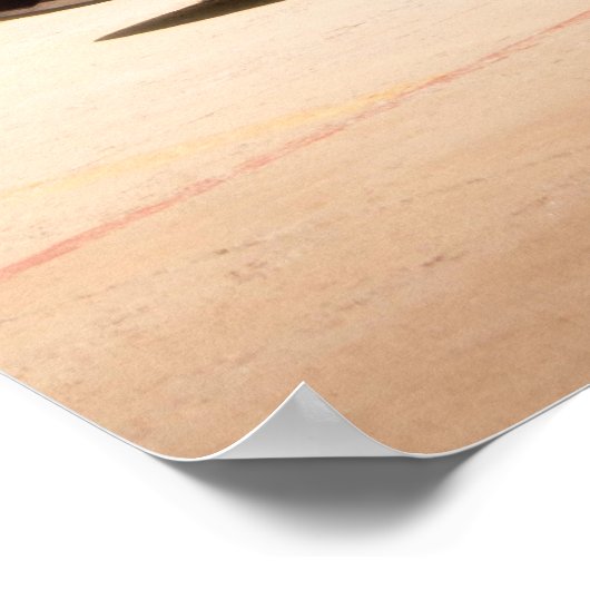 Supergeladen Dodge Challenger Poster (Hoek)