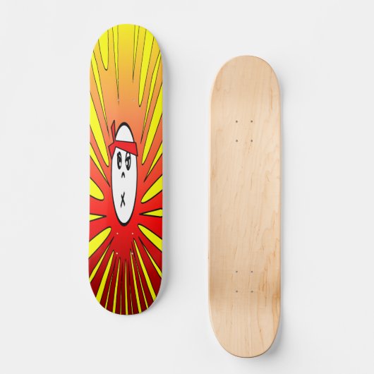 supergeladen skateboard (Voorkant)