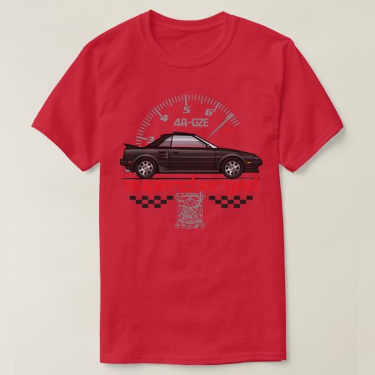 SupergeladenZwart T-shirt (Design voorkant)