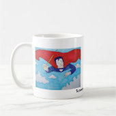 Supergeleider-cartoon Koffiemok (Links)