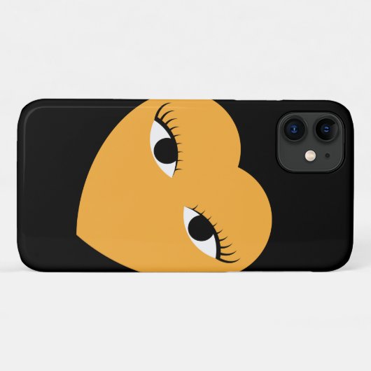 Supergeluid met ogen Case-Mate iPhone case (Achterkant (horizontaal))