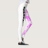 Supergemodificeerd met roze omtrek leggings (Rechts)
