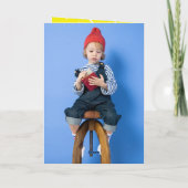 Supergeweldig Wonderistisch Jolly Gelukkig Jaar Feestdagen Kaart (Achterkant)