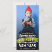 Supergeweldig Wonderistisch Jolly Gelukkig Jaar Feestdagenkaart (Voorkant)