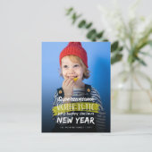 Supergeweldig Wonderistisch Jolly Gelukkig Jaar Feestdagenkaart (Staand voorkant)