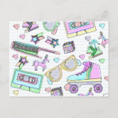 SuperGeweldige kleuren 80 Briefkaart (Voorkant)