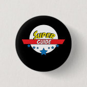 Supergids, #guide ronde button 3,2 cm (Voorkant)