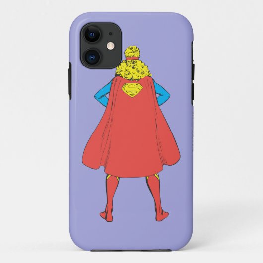 Supergirl Achteraanzicht Case-Mate iPhone Case (Achterkant)