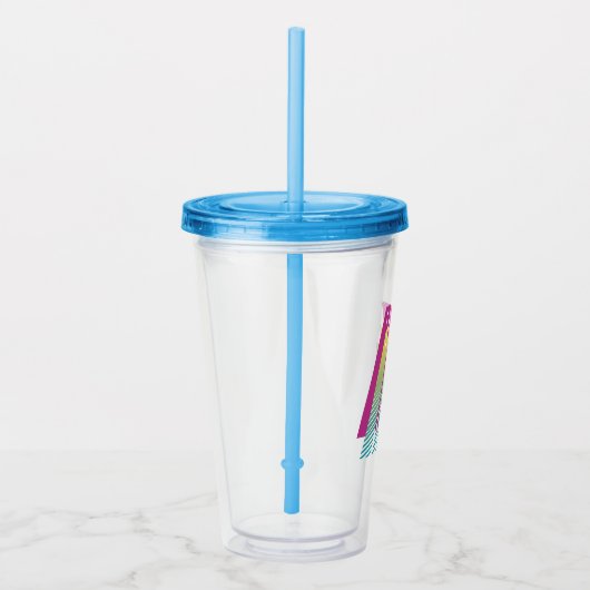 Supergirl-afbeelding Acryl Drinkbeker (Rechts)