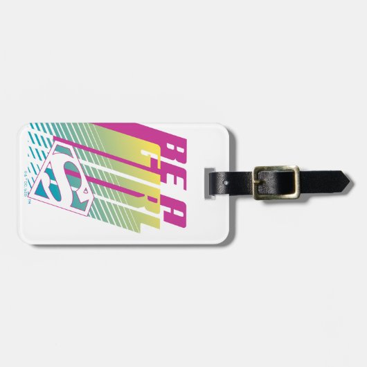 Supergirl-afbeelding Bagagelabel (Voorkant horizontaal)