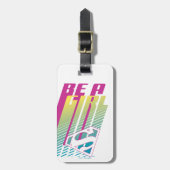 Supergirl-afbeelding Bagagelabel (Voorkant verticaal)