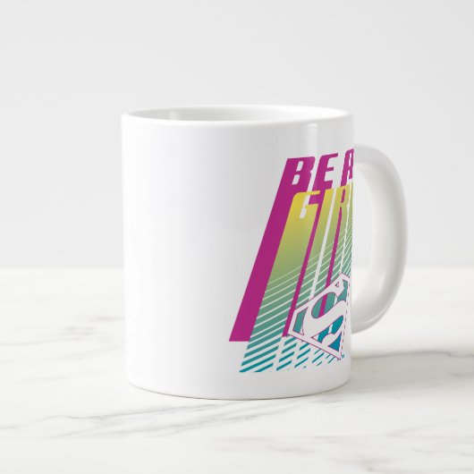 Supergirl-afbeelding Grote Koffiekop (Voorkant rechts)