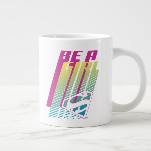 Supergirl-afbeelding Grote Koffiekop (Rechts)