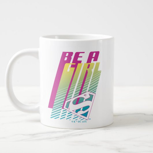 Supergirl-afbeelding Grote Koffiekop (Links)