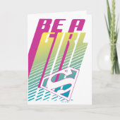 Supergirl-afbeelding Kaart (Voorkant)