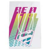 Supergirl-afbeelding Medium Cadeauzakje (Achterkant)