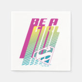 Supergirl-afbeelding Servet (Voorkant)