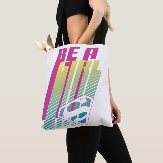 Supergirl-afbeelding Tote Bag (Dichtbij)