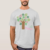 Supergirl Alle natuurlijke bomen T-shirt (Voorkant)