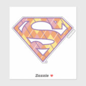Supergirl Argyle Logo Sticker (Vel)